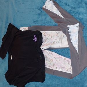 Yoga Pants and Crop Top set
